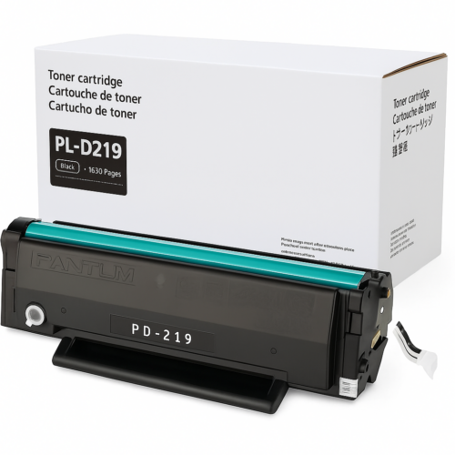 Tóner Pantum PL-D219 Negro | Compatible P2509 / M6559 | 1.600 Páginas | Caja Blanca | Alto Rendimiento