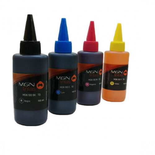Botella Tinta Alternativa Magna Dye Negro 100ml | MGN-TD-100 BK (TD-MGN-100BK) | Recarga Universal