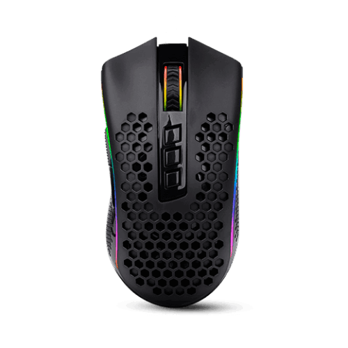 Mouse Gamer Redragon Storm Pro M808-KS Black Inalámbrico | 16000 DPI