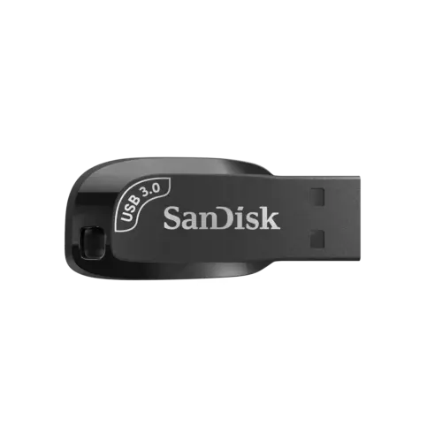Pen Drive Sandisk Ultra Shift 3.0 USB Black 64GB