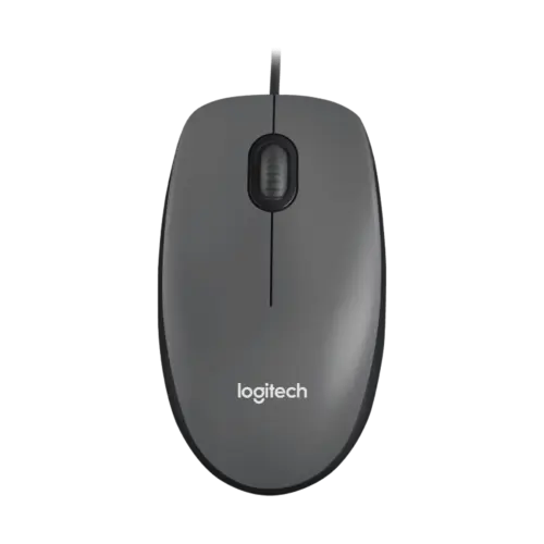 Mouse c/Cable LOGITECH M90 Negro