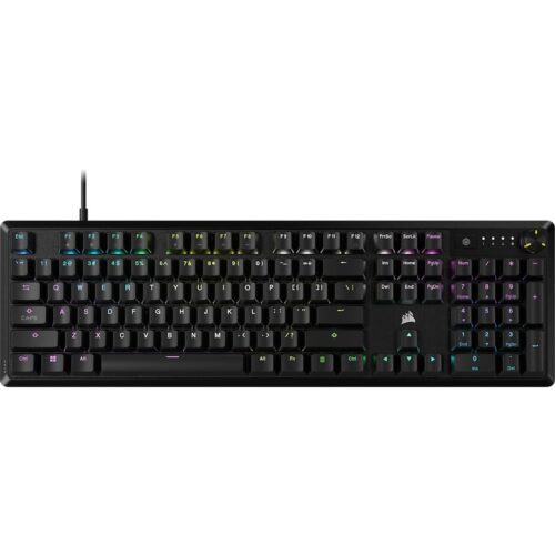 Teclado gamer mecánico CORSAIR K70 CORE RGB USB Gris EN